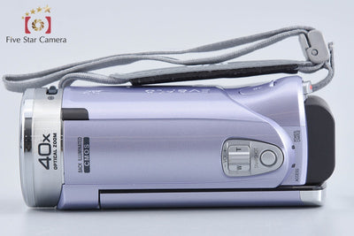 【中古】JVC ケンウッド Everio GZ-E225 フローラルバイオレット ビデオカメラ
