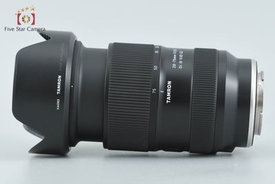 【中古】TAMRON タムロン A063 28-75mm f/2.8 Di III VXD G2 ソニーEマウント用 元箱付き