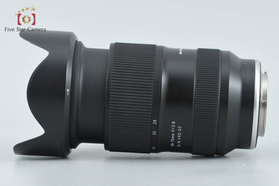 【中古】TAMRON タムロン A063 28-75mm f/2.8 Di III VXD G2 ソニーEマウント用 元箱付き