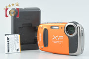 【中古】FUJIFILM 富士フイルム FinePix XP50 オレンジ コンパクトデジタルカメラ