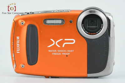 【中古】FUJIFILM 富士フイルム FinePix XP50 オレンジ コンパクトデジタルカメラ