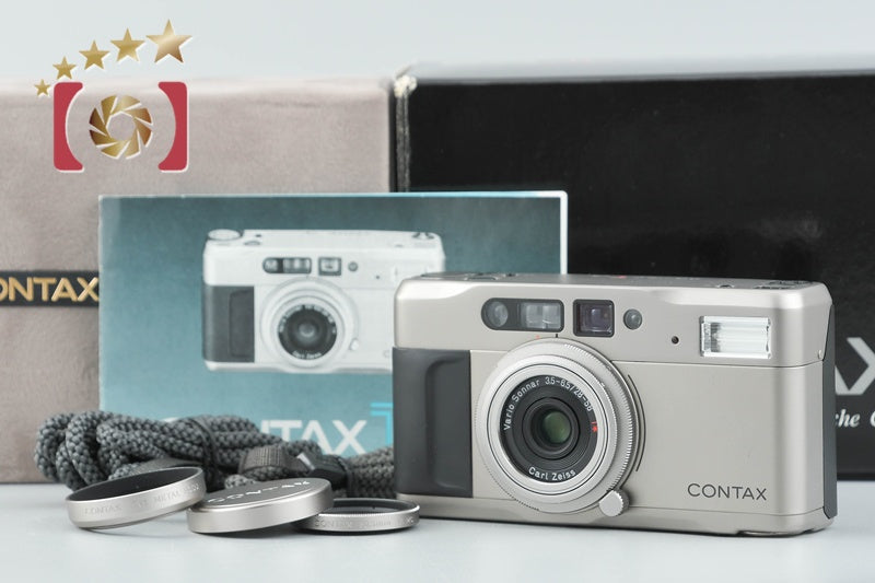 【中古】CONTAX コンタックス TVS コンパクトフィルムカメラ 元箱付き