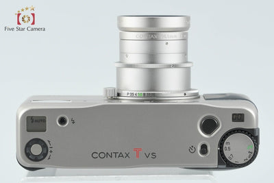 【中古】CONTAX コンタックス TVS コンパクトフィルムカメラ 元箱付き