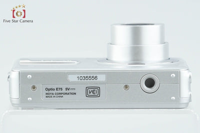 【中古】PENTAX ペンタックス Optio E75 コンパクトデジタルカメラ 元箱付き