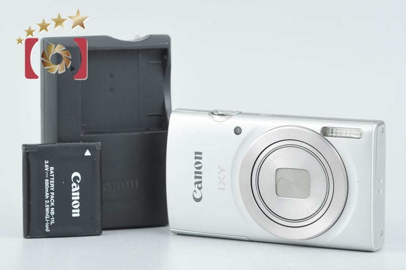 【中古】Canon キヤノン IXY 200 シルバー コンパクトデジタルカメラ