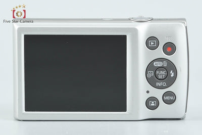【中古】Canon キヤノン IXY 200 シルバー コンパクトデジタルカメラ