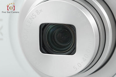 【中古】Canon キヤノン IXY 200 シルバー コンパクトデジタルカメラ