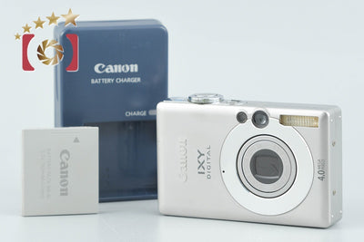【中古】Canon キヤノン IXY DIGITAL 50 シルバー コンパクトデジタルカメラ