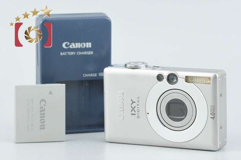 【中古】Canon キヤノン IXY DIGITAL 50 シルバー コンパクトデジタルカメラ