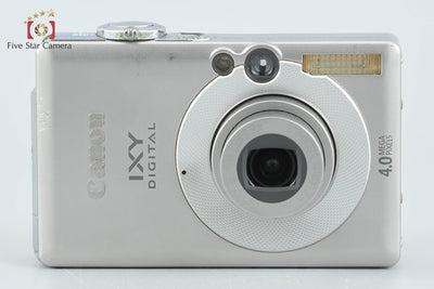 【中古】Canon キヤノン IXY DIGITAL 50 シルバー コンパクトデジタルカメラ
