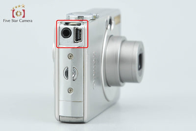 【中古】Canon キヤノン IXY DIGITAL 50 シルバー コンパクトデジタルカメラ