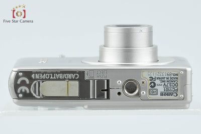 【中古】Canon キヤノン IXY DIGITAL 50 シルバー コンパクトデジタルカメラ