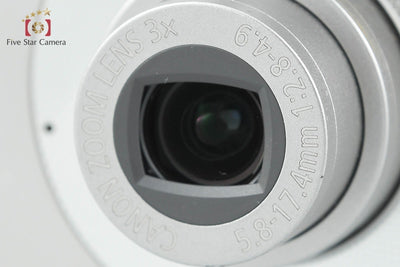 【中古】Canon キヤノン IXY DIGITAL 50 シルバー コンパクトデジタルカメラ