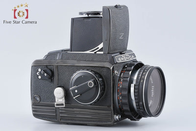 【中古】ZENZA BRONICA ゼンザブロニカ S2 後期 ブラック + Nikon NIKKOR-P 75mm f/2.8