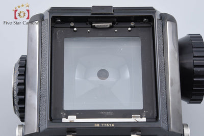 【中古】ZENZA BRONICA ゼンザブロニカ S2 後期 ブラック + Nikon NIKKOR-P 75mm f/2.8