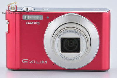 【中古】CASIO カシオ EXILIM EX-ZS240 レッド コンパクトデジタルカメラ