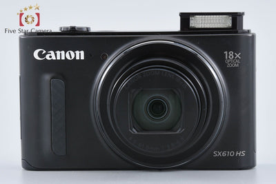 【中古】Canon キヤノン PowerShot SX610 HS ブラック コンパクトデジタルカメラ
