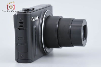 【中古】Canon キヤノン PowerShot SX610 HS ブラック コンパクトデジタルカメラ