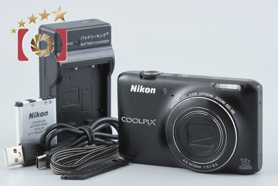 【中古】Nikon ニコン COOLPIX S6400 スマートブラック コンパクトデジタルカメラ