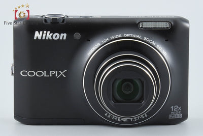【中古】Nikon ニコン COOLPIX S6400 スマートブラック コンパクトデジタルカメラ
