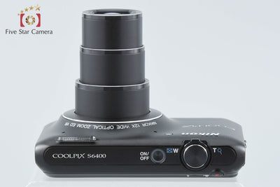 【中古】Nikon ニコン COOLPIX S6400 スマートブラック コンパクトデジタルカメラ