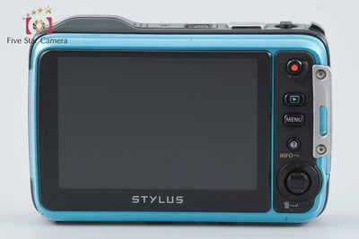 【中古】OLYMPUS オリンパス STYLUS TG-625 Tough ブルー 防水デジタルカメラ