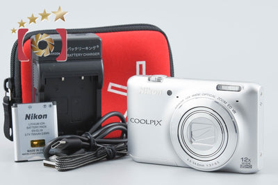 【中古】Nikon ニコン COOLPIX S6400 クリスタルシルバー コンパクトデジタルカメラ
