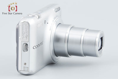 【中古】Nikon ニコン COOLPIX S6400 クリスタルシルバー コンパクトデジタルカメラ
