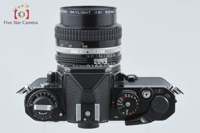 【中古】Nikon ニコン FE ブラック + Ai NIKKOR 50mm f/1.4