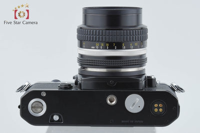 【中古】Nikon ニコン FE ブラック + Ai NIKKOR 50mm f/1.4