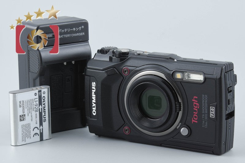 【中古】OLYMPUS オリンパス TOUGH TG-5 ブラック コンパクトデジタルカメラ