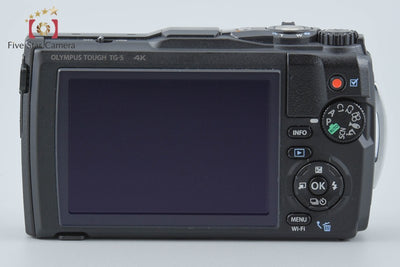 【中古】OLYMPUS オリンパス TOUGH TG-5 ブラック コンパクトデジタルカメラ