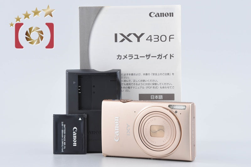 【中古】Canon キヤノン IXY 430F ゴールド コンパクトデジタルカメラ