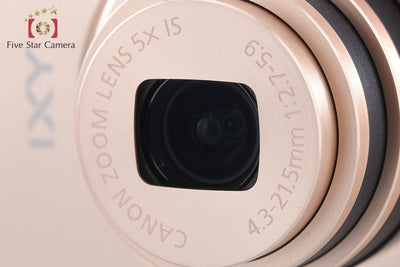 【中古】Canon キヤノン IXY 430F ゴールド コンパクトデジタルカメラ