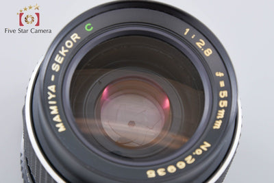 【中古】Mamiya マミヤ SEKOR C 55mm f/2.8 645用