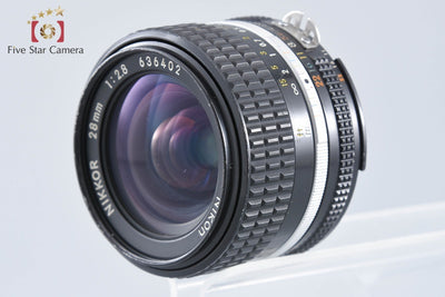 【中古】Nikon ニコン Ai-S NIKKOR 28mm f/2.8
