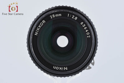 【中古】Nikon ニコン Ai-S NIKKOR 28mm f/2.8