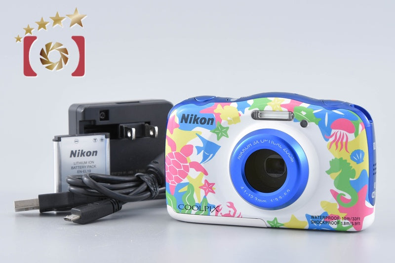【中古】Nikon ニコン COOLPIX W100 マリン コンパクトデジタルカメラ