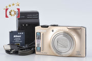 【中古】Nikon ニコン COOLPIX S8100 プレシャスゴールド コンパクトデジタルカメラ