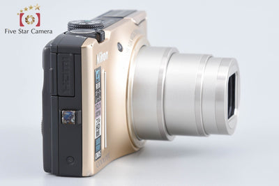 【中古】Nikon ニコン COOLPIX S8100 プレシャスゴールド コンパクトデジタルカメラ