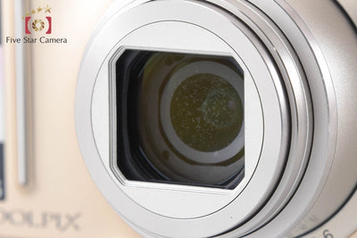 【中古】Nikon ニコン COOLPIX S8100 プレシャスゴールド コンパクトデジタルカメラ