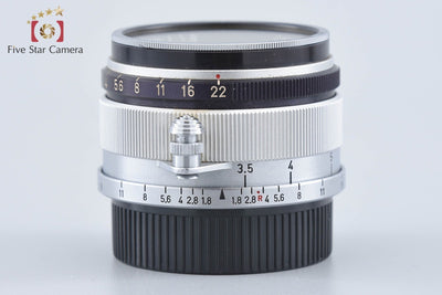 【中古】Canon キヤノン 35mm f/1.8 L39 ライカスクリューマウント