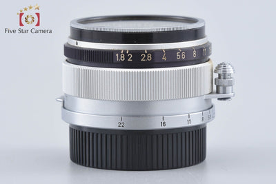 【中古】Canon キヤノン 35mm f/1.8 L39 ライカスクリューマウント