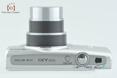 【中古】Canon キヤノン IXY 630 シルバー コンパクトデジタルカメラ