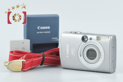 【中古】Canon キヤノン IXY DIGITAL 900 IS シルバー コンパクトデジタルカメラ