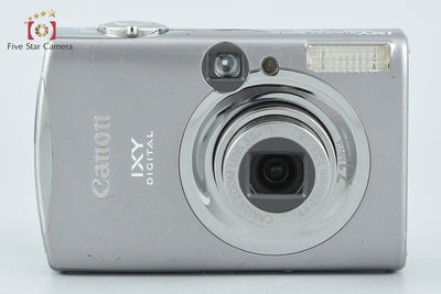 【中古】Canon キヤノン IXY DIGITAL 900 IS シルバー コンパクトデジタルカメラ