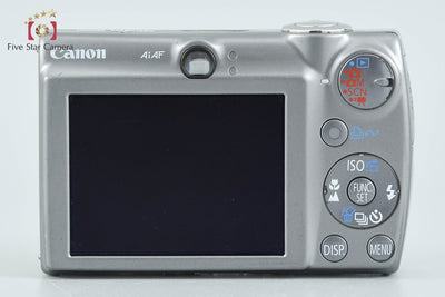 【中古】Canon キヤノン IXY DIGITAL 900 IS シルバー コンパクトデジタルカメラ