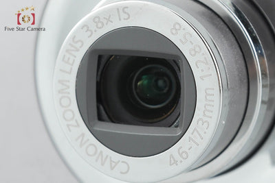 【中古】Canon キヤノン IXY DIGITAL 900 IS シルバー コンパクトデジタルカメラ