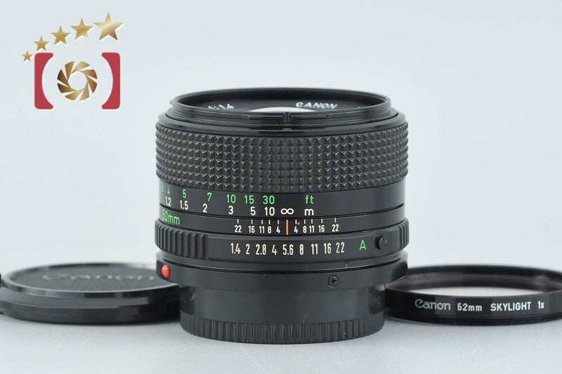 【中古】Canon キヤノン New FD 50mm f/1.4