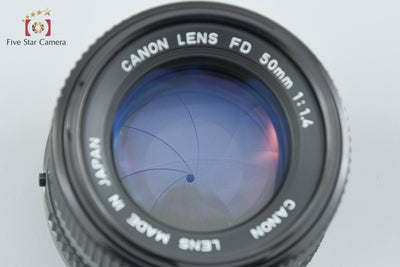 【中古】Canon キヤノン New FD 50mm f/1.4